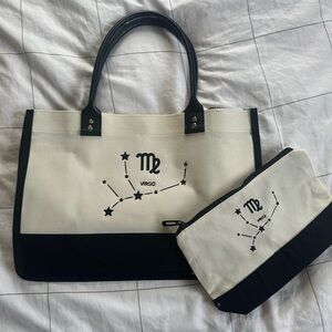 Virgo Tote Bag And Pouch